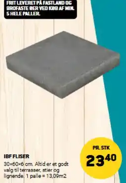 XL-BYG IBF FLISER tilbud