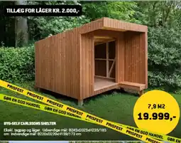 XL-BYG BYG-SELV CARLSSONS SHELTER tilbud