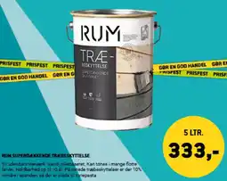 XL-BYG RUM SUPERDÆKKENDE TRÆBESKYTTELSE tilbud