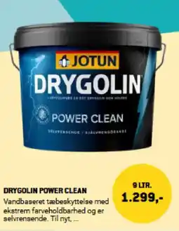 XL-BYG DRYGOLIN POWER CLEAN tilbud