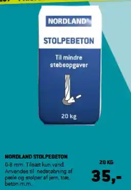 XL-BYG NORDLAND STOLPEBETON tilbud