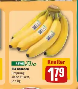 REWE DE Bio Bananen tilbud