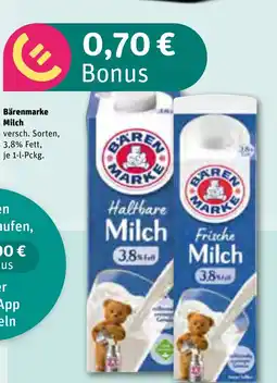 REWE DE Bärenmarke Milch tilbud
