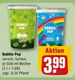 REWE DE Bubble Pop versch. Sorten, tilbud
