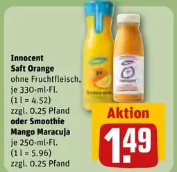 REWE DE Innocent Saft Orange tilbud