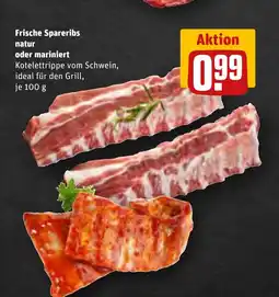 REWE DE Frische Spareribs natur oder mariniert tilbud