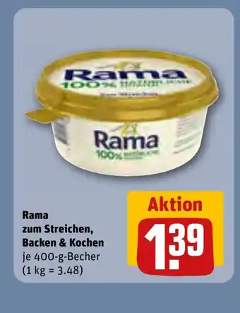 REWE DE Rama zum Streichen, Backen & Kochen tilbud