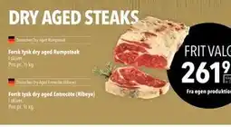 Citti Fersk tysk dry aged Rumpsteak tilbud