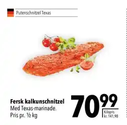Citti Fersk kalkunschnitzel tilbud