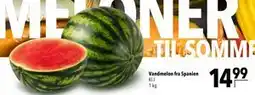 Citti Vandmelon fra Spanien tilbud