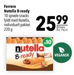 Citti Ferrero Nutella B-ready tilbud