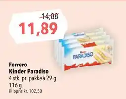Citti Ferrero Kinder Paradiso tilbud
