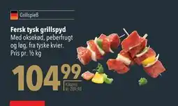 Citti Fersk tysk grillspyd tilbud
