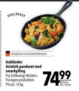 Citti Kokländer Asiatisk panderet med smørkylling tilbud
