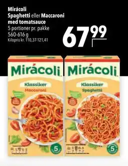 Citti Mirácoli Spaghetti eller Maccaroni med tomatsauce tilbud