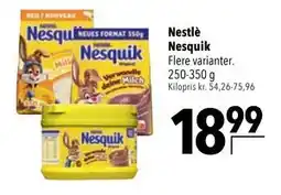 Citti Nestlè Nesquik tilbud