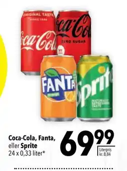 Citti Coca-Cola, Fanta, eller Sprite tilbud