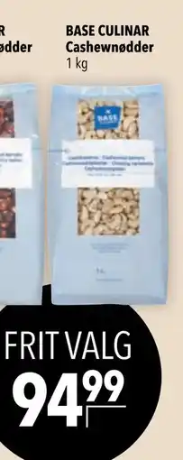 Citti BASE CULINAR Cashewnødder tilbud