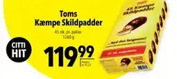 Citti Toms Kæmpe Skildpadder tilbud