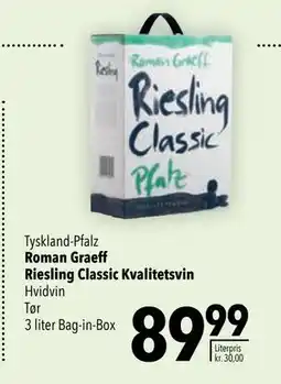 Citti Roman Graeff Riesling Classic Kvalitetsvin tilbud