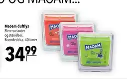 Citti Maoam duftlys tilbud