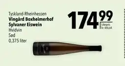 Citti Vingård Boxheimerhof Sylvaner Eiswein tilbud