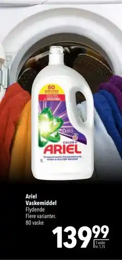 Citti Ariel Vaskemiddel tilbud