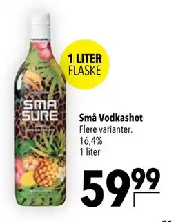 Citti Små Vodkashot tilbud