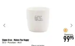 Imerco Sögne Krus - Makes You Happy tilbud