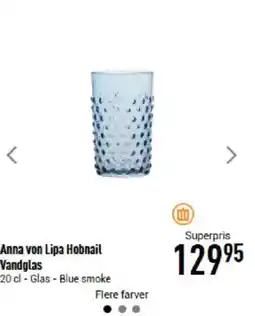 Imerco Anna von Lipa Hobnail Vandglas tilbud