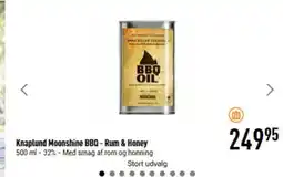 Imerco Knaplund Moonshine BBQ - Rum & Honey tilbud