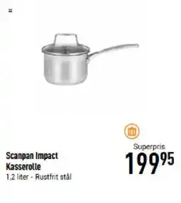 Imerco Scanpan Impact Kasserolle tilbud