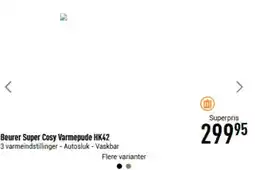 Imerco Beurer Super Cosy Varmepude HK42 tilbud