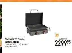 Imerco Blackstone 22" Plancha Bordgrill med låg tilbud