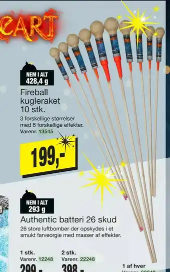 Fireball kugleraket