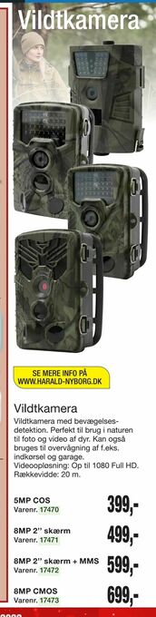 Harald Nyborg Vildtkamera tilbud