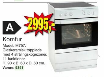 Harald Nyborg Komfur tilbud