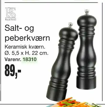 Harald Nyborg Salt- og peberkværn tilbud