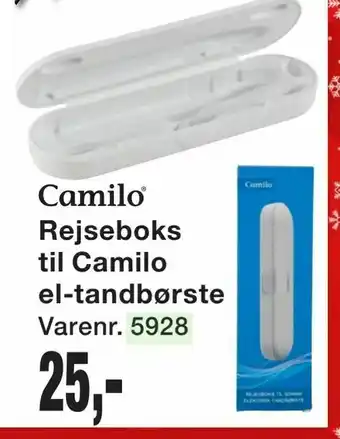 Harald Nyborg Rejseboks til Camilo el-tandbørste tilbud