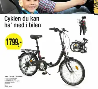 Harald Nyborg Foldecykel 20" tilbud