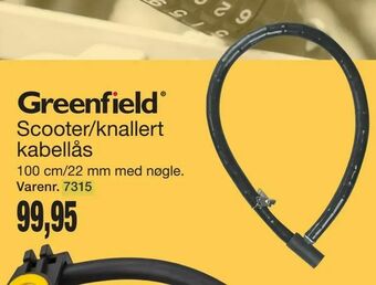 Harald Nyborg Scooter/knallert kabellås tilbud