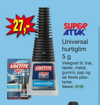 Universal hurtiglim