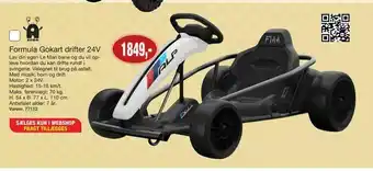 Harald Nyborg Formula Gokart drifter 24V tilbud
