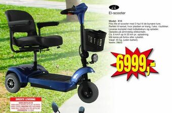 Harald Nyborg El-scooter tilbud