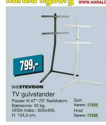 Harald Nyborg TV gulvstander tilbud