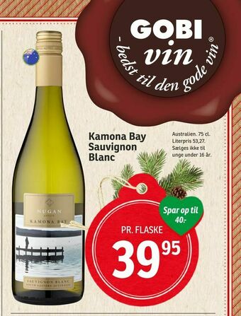 SPAR Kamona Bay Sauvignon Blanc tilbud