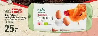 SPAR Grøn Balance økologiske danske æg tilbud
