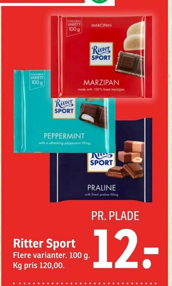 SPAR Ritter Sport tilbud