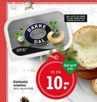 SPAR Bakkedal smørbar tilbud