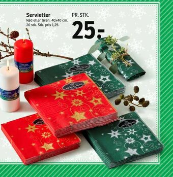 SPAR Servietter tilbud